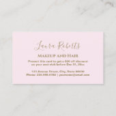 Gold Crown Feminine Luxury 割引カード (裏面)