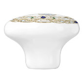 Gold Crystal Flip Flops 2Dgraphic Flipflop shoes セラミックノブ (側面)