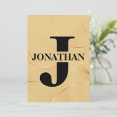 Gold Dad Initial Name Appreciation Design シーズンカード (スタンド正面)