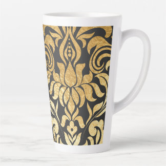Gold Damask (matching journal available) カフェラテマグ