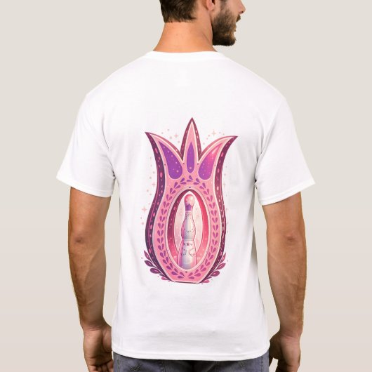 Gold decorative Art Tシャツ (裏面)