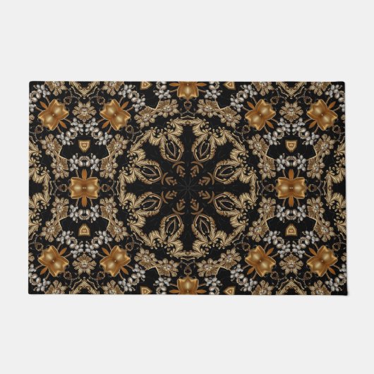 Gold Decorative Doormat ドアマット (正面)