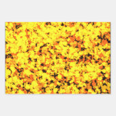 Gold Deer Splattered Paint  ラッピングペーパーシート (正面)