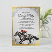 Gold Derby Horse Racing Party Invitation 2026 招待状 (スタンド正面)