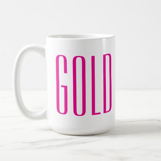 Gold Digger coffee mug コーヒーマグカップ (左)