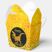 Gold Dinosaur Hide Happy Birthday! フェイバーボックス (オープン)