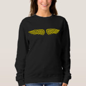 Gold Eagle Wing Sweatshirt l Women's  スウェットシャツ (正面)