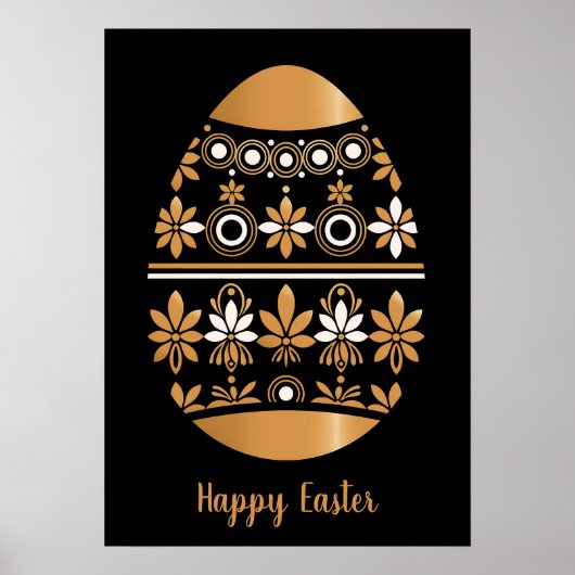 Gold easter egg ポスター (正面)