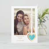 Gold Effect Blue Heart Friends Happy Galentines (スタンド正面)