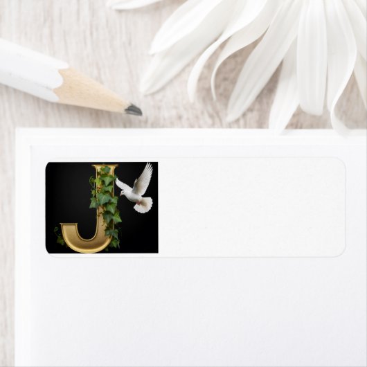 Gold Emboss J ラベル (インサイチュ)