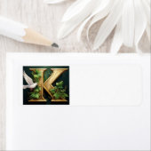 Gold Emboss K ラベル (インサイチュ)