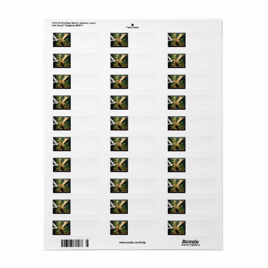 Gold Emboss K ラベル (フルシート)