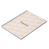 Gold Eyelashes ノートブック (左側)