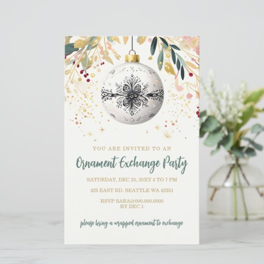 Gold Festive Ornament Exchange Christmas Party (スタンド正面)