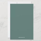 Gold Festive Ornament Exchange Christmas Party (裏面)