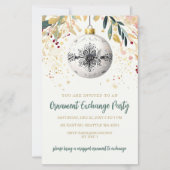 Gold Festive Ornament Exchange Christmas Party (正面)