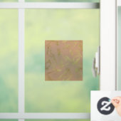 Gold Filigree Art Deco | Pelican Rose Quartz ウィンドウサイン (ホーム)