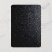 Gold Floral Embellishments Detail Enclosure エンクロージャーカード (裏面)