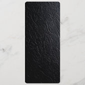 Gold Floral Embellishments Menu メニュー (裏面)