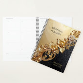 Gold Floral Embellishments Planner プランナー手帳 (ディスプレー)