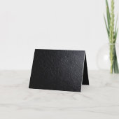 Gold Floral Embellishments Thank You Card サンキューカード (裏面)