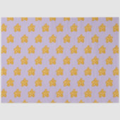 Gold Floral Girl Princess Birthday Party 薄葉紙 (正面)