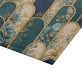 Gold Floral Pattern Cutting Board – Elegant Kitche カッティングボード (角)