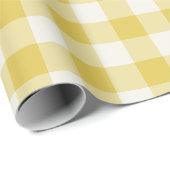 Gold Gingham - Wrapping Paper ラッピングペーパー (ロールコーナー)