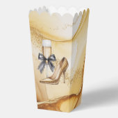 Gold Gitter High Heel 50 & Fabulous Birthday Party フェイバーボックス (裏面)