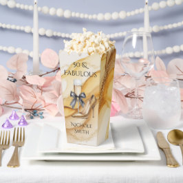 Gold Gitter High Heel 50 & Fabulous Birthday Party フェイバーボックス