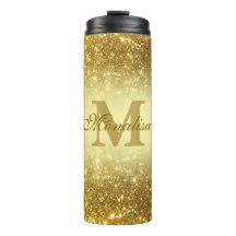 gold glitter personalized