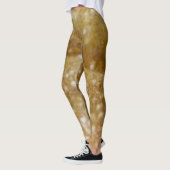Gold Glitter Slime Leggings レギンス (左)