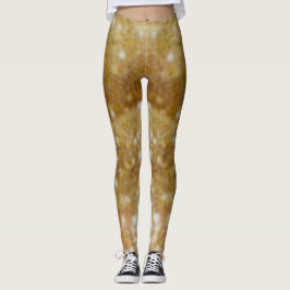 Gold Glitter Slime Leggings レギンス