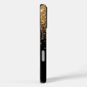 Gold Glitter Sparkle Elegant Luxury Texture        Case-Mate iPhoneケース (裏面 / 右)