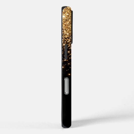 Gold Glitter Sparkle Elegant Luxury Texture        Case-Mate iPhoneケース (裏面 / 右)