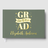 Gold Graduation Party ゲストブック (正面)