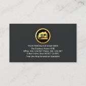 Gold Handyman Tools Building Frame 名刺 (裏面)