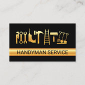 Gold Handyman Tools Layer 名刺 (正面)