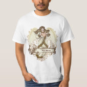 Gold Heart Angel Tシャツ (正面)