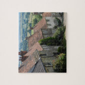 Gold Hill, Shaftesbury, Dorset, England Jigsaw Puz ジグソーパズル (縦)