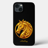 Gold Horse Case-Mate iPhoneケース (裏面)