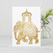 Gold Indian Elephant 招待状 (スタンド正面)
