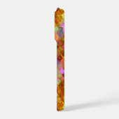 Gold Iridescent Mosaic Pattern iPhoneケース (左側面)