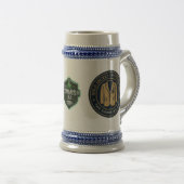 Gold Jacket Invitational Fantasy Football Stein ビールジョッキ (正面右)
