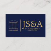 Gold Justice Columns Law Firm 名刺 (正面)