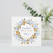 Gold-Kissed Blue Rose Bridal カード (スタンド正面)