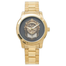 Gold Leaf 3D  Luxury Memory Watch 腕時計