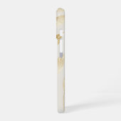 Gold Leaf Pattern iPhone 16ケース (左側面)