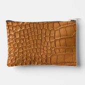 Gold leather texture luxury アクセサリーポーチ (裏面)