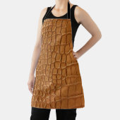 Gold leather texture luxury エプロン (インサイチュ)